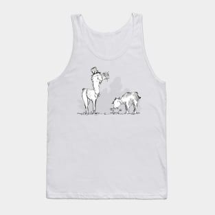 Love Llama Tank Top